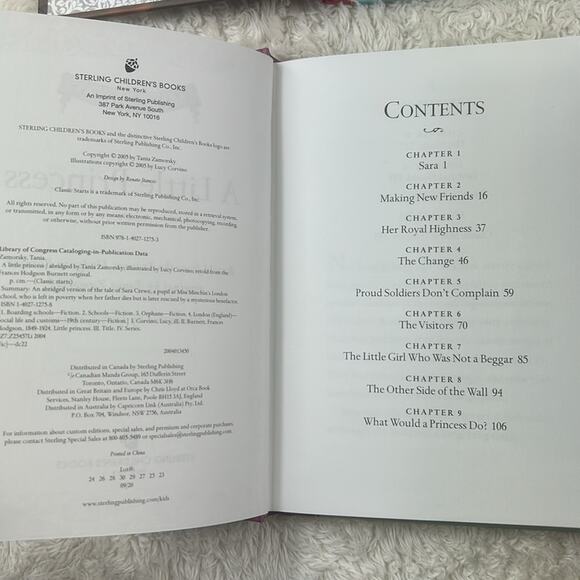 Lot of 5 Classic Starts girls book bundle  LIttle Women, secret Garden, Princess - Picture 4 of 10